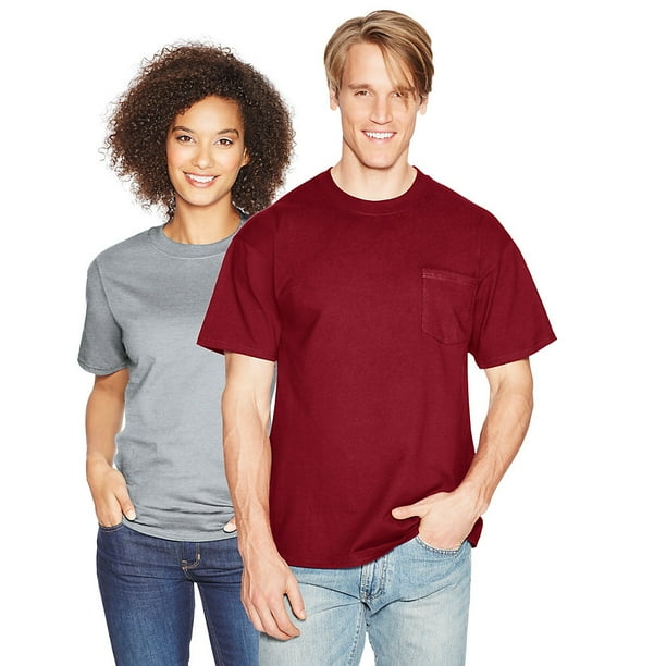 Hanes Beefy-T Adult Pocket T-Shirt 5190